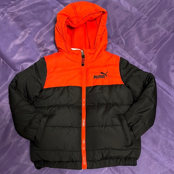 Puma 4T Boys Puma Puffer Coat New with tags - Picture 1 of 2